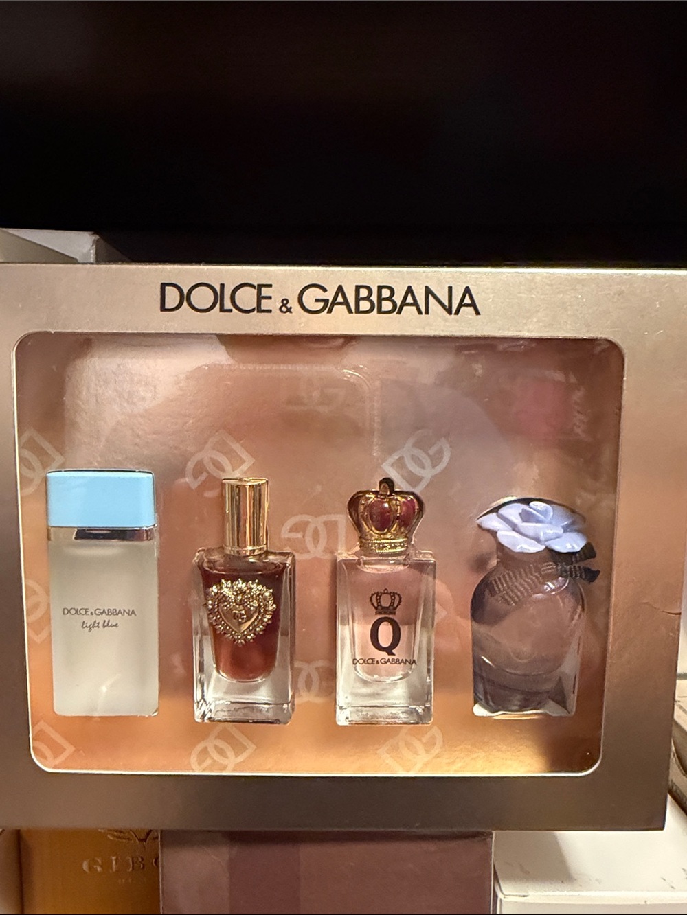 Dolce and Gabbana mini Fragrance Gift Set